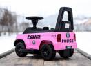 Masinuta 2 in 1 cu pedala elecrica Police QLS-993 30W 6V cu BT Pink